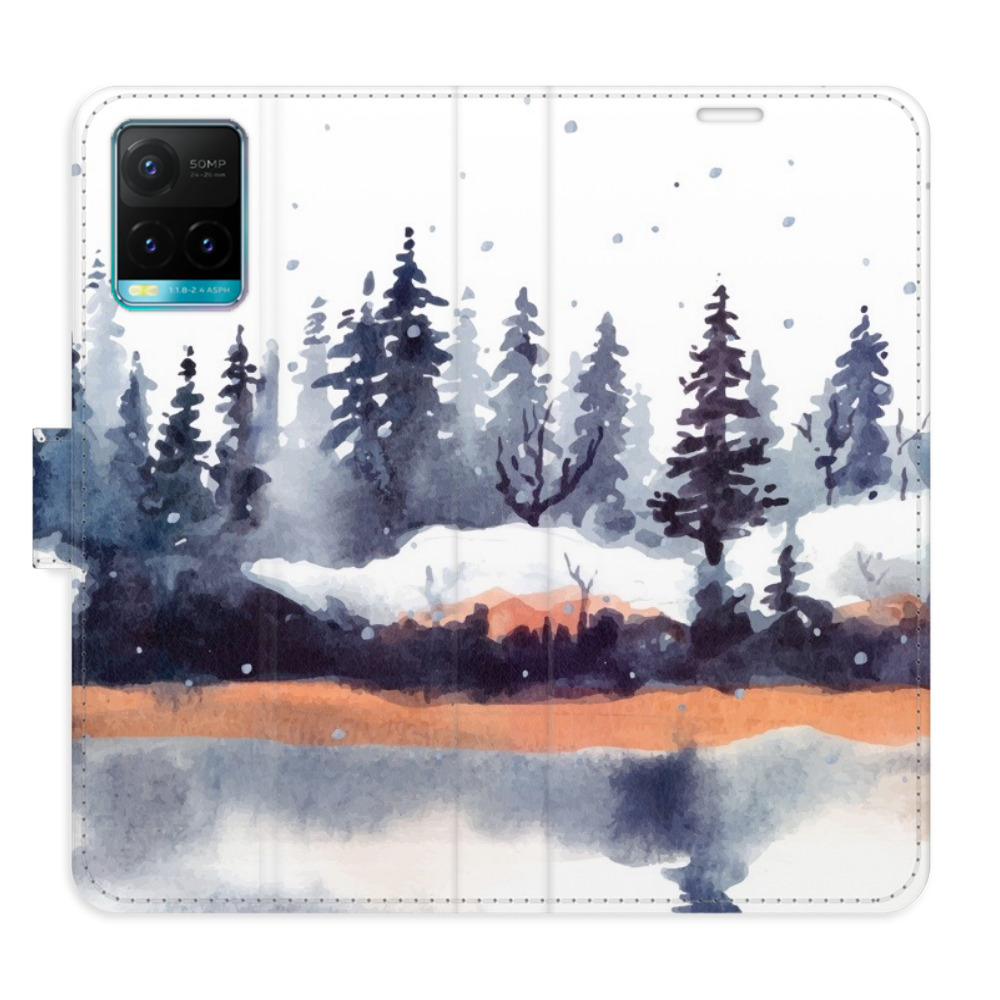 Flipové puzdro iSaprio - Winter 02 - Vivo Y21 / Y21s / Y33s