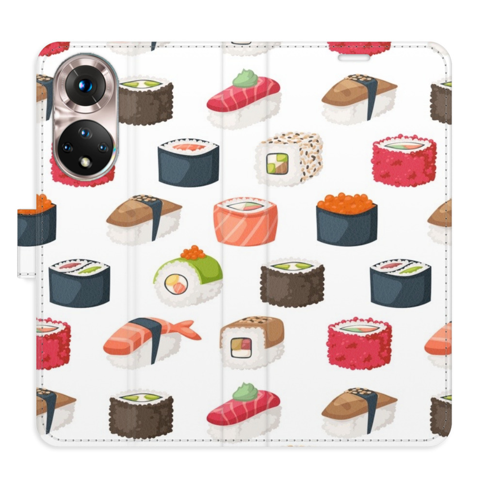 Flipové puzdro iSaprio - Sushi Pattern 02 - Honor 50 / Nova 9