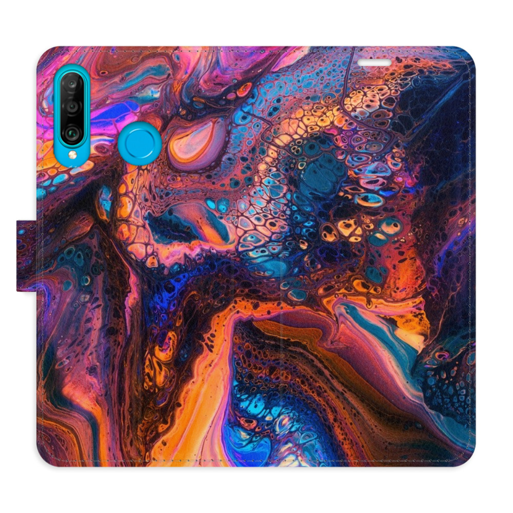 Flipové puzdro iSaprio - Magical Paint - Huawei P30 Lite