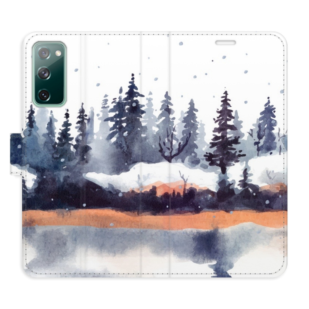 Flipové puzdro iSaprio - Winter 02 - Samsung Galaxy S20 FE