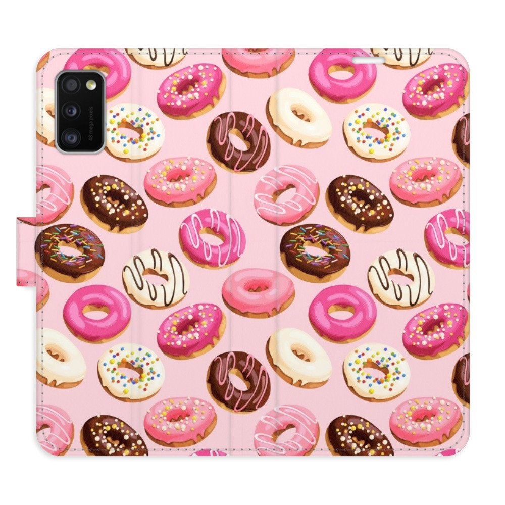Flipové puzdro iSaprio - Donuts Pattern 03 - Samsung Galaxy A41