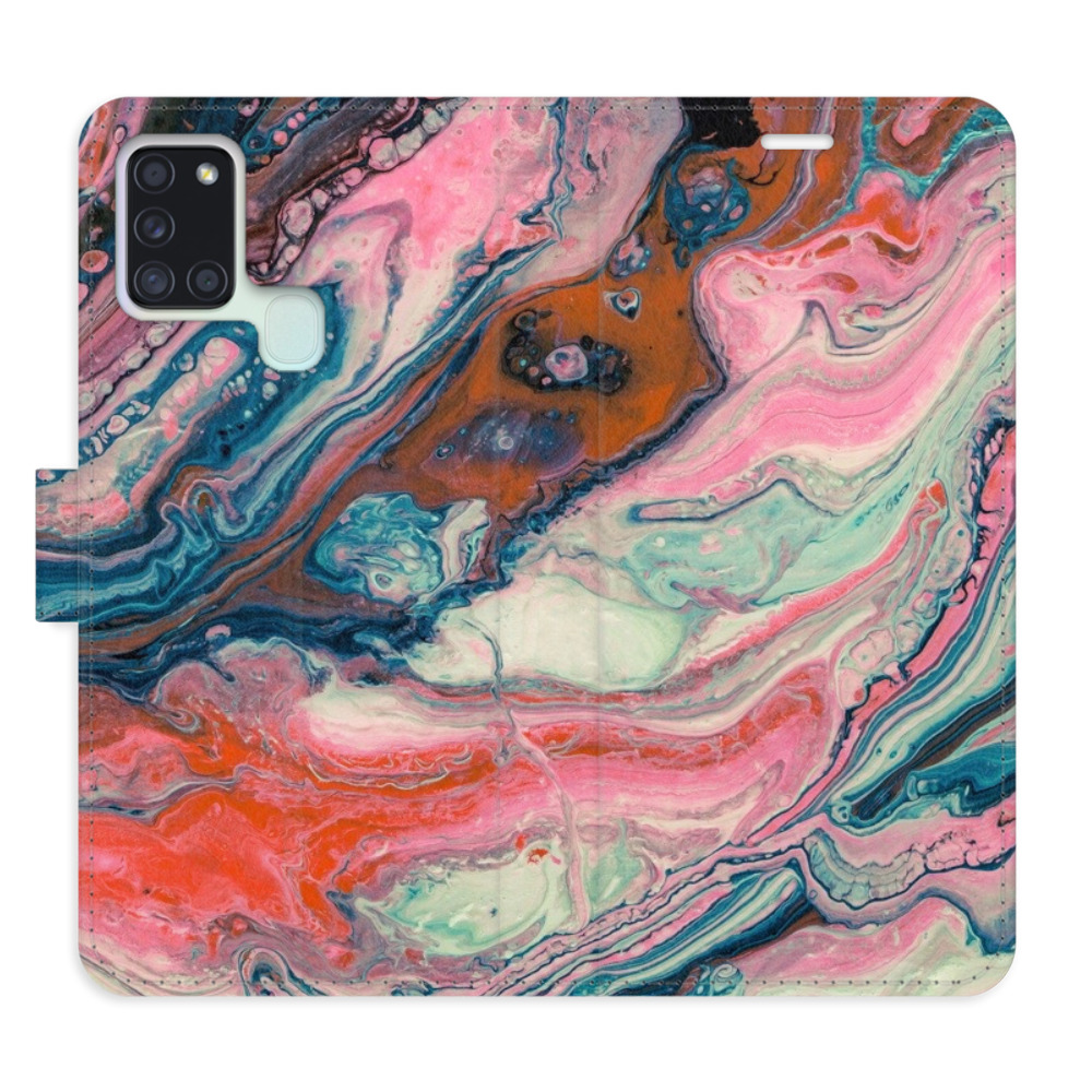 Flipové puzdro iSaprio - Retro Paint - Samsung Galaxy A21s