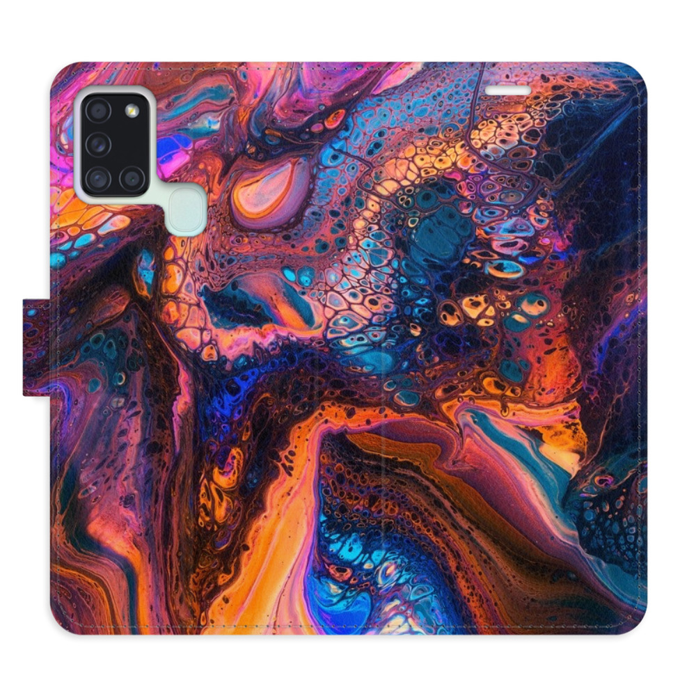 Flipové puzdro iSaprio - Magical Paint - Samsung Galaxy A21s