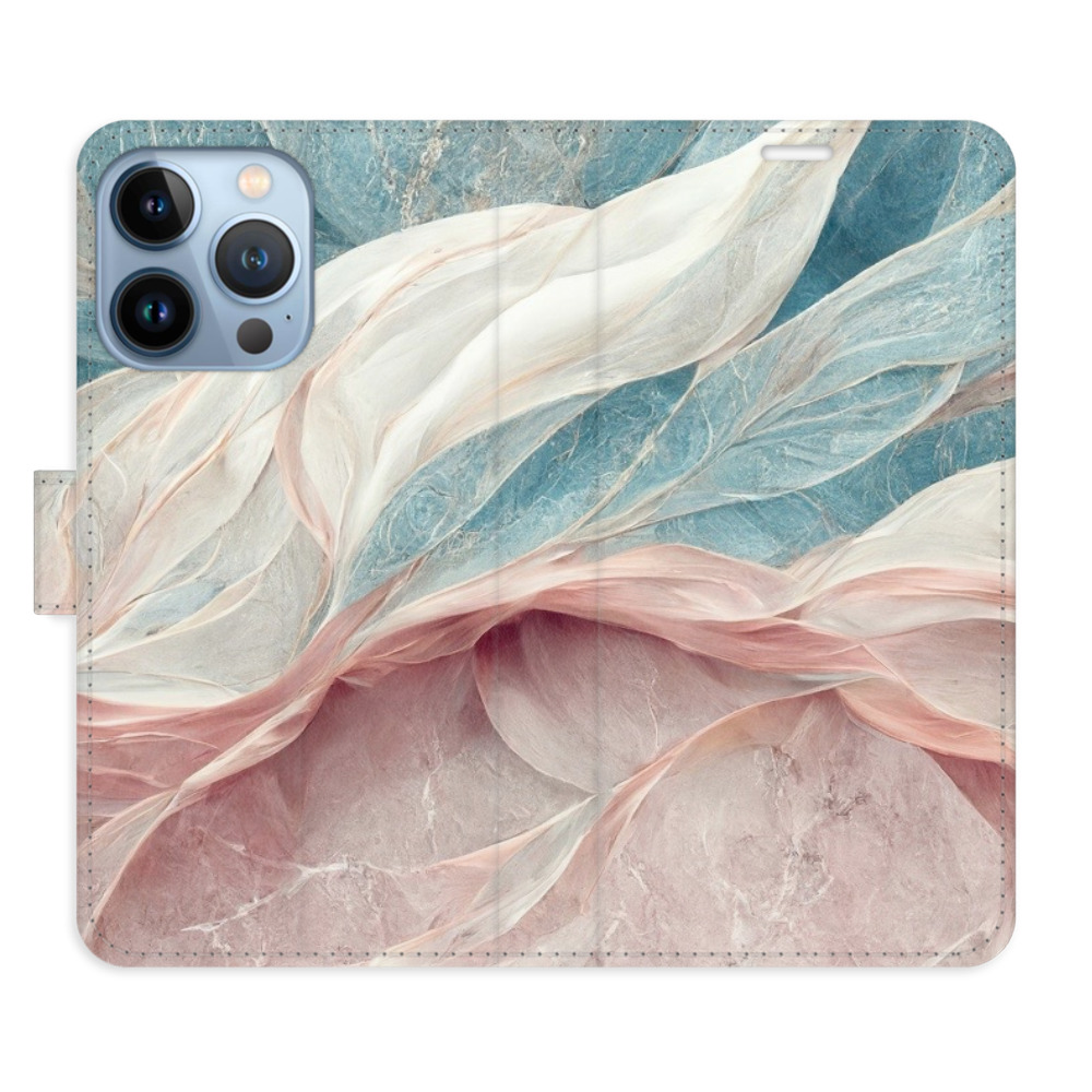 Flipové puzdro iSaprio - Old Leaves 03 - iPhone 13 Pro