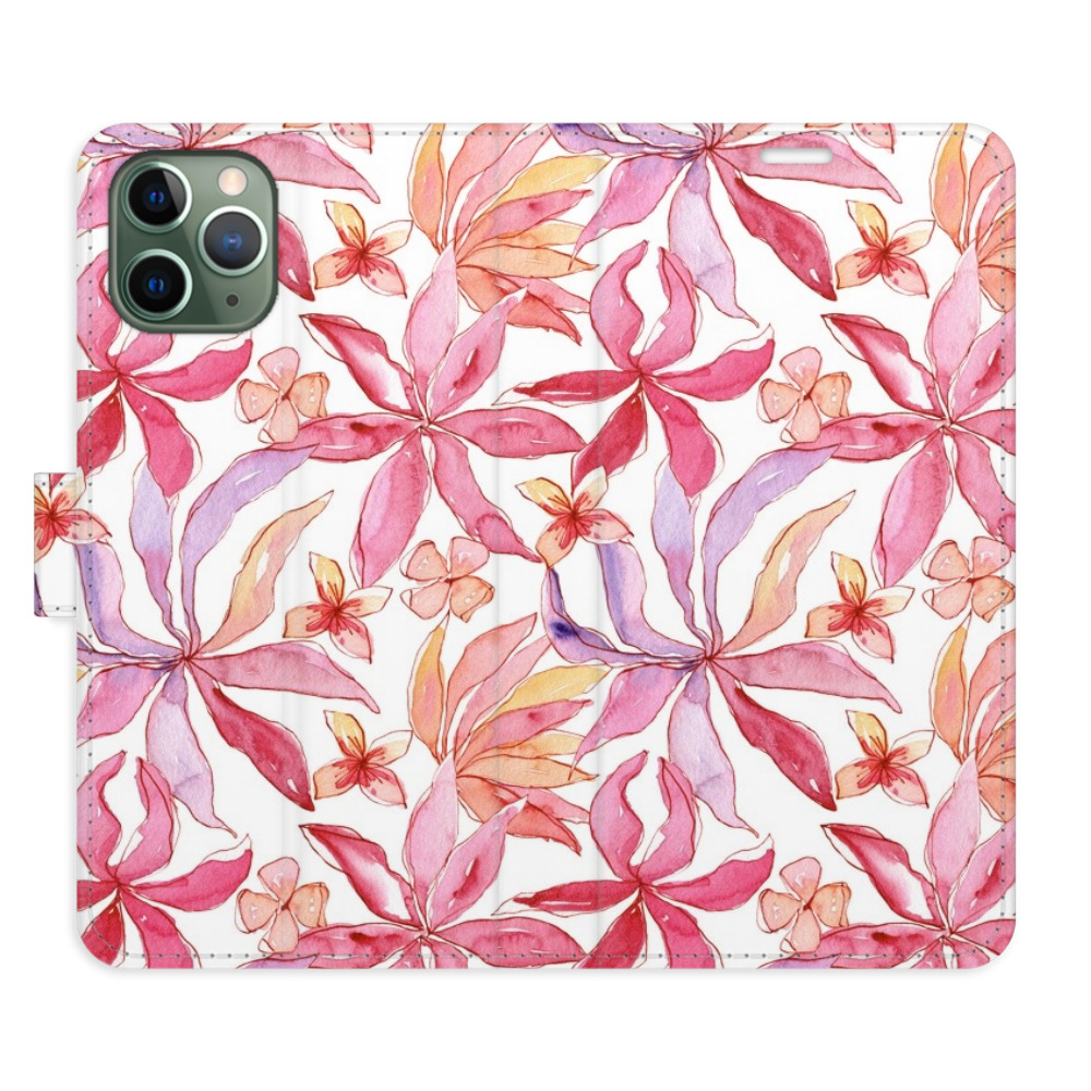 Flipové puzdro iSaprio - Flower Pattern 10 - iPhone 11 Pro