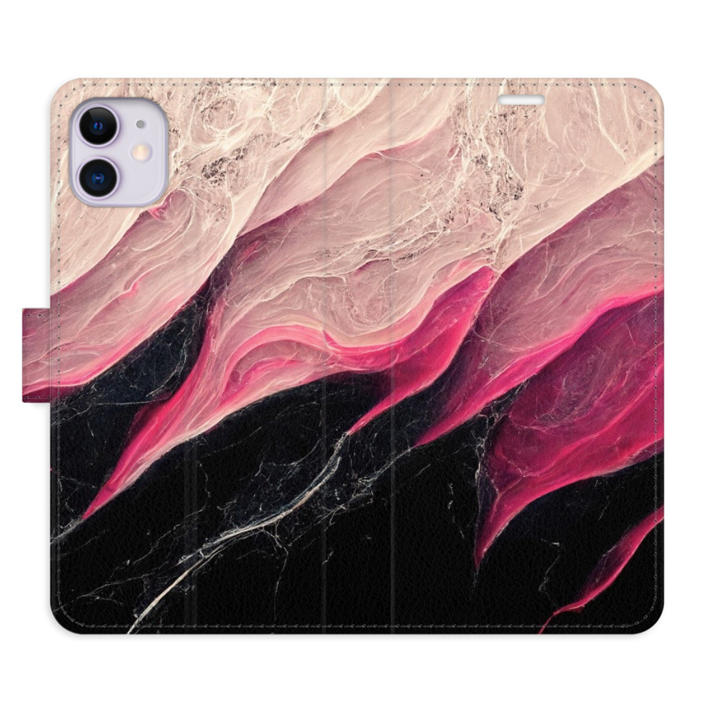 Flipové puzdro iSaprio - BlackPink Marble - iPhone 11