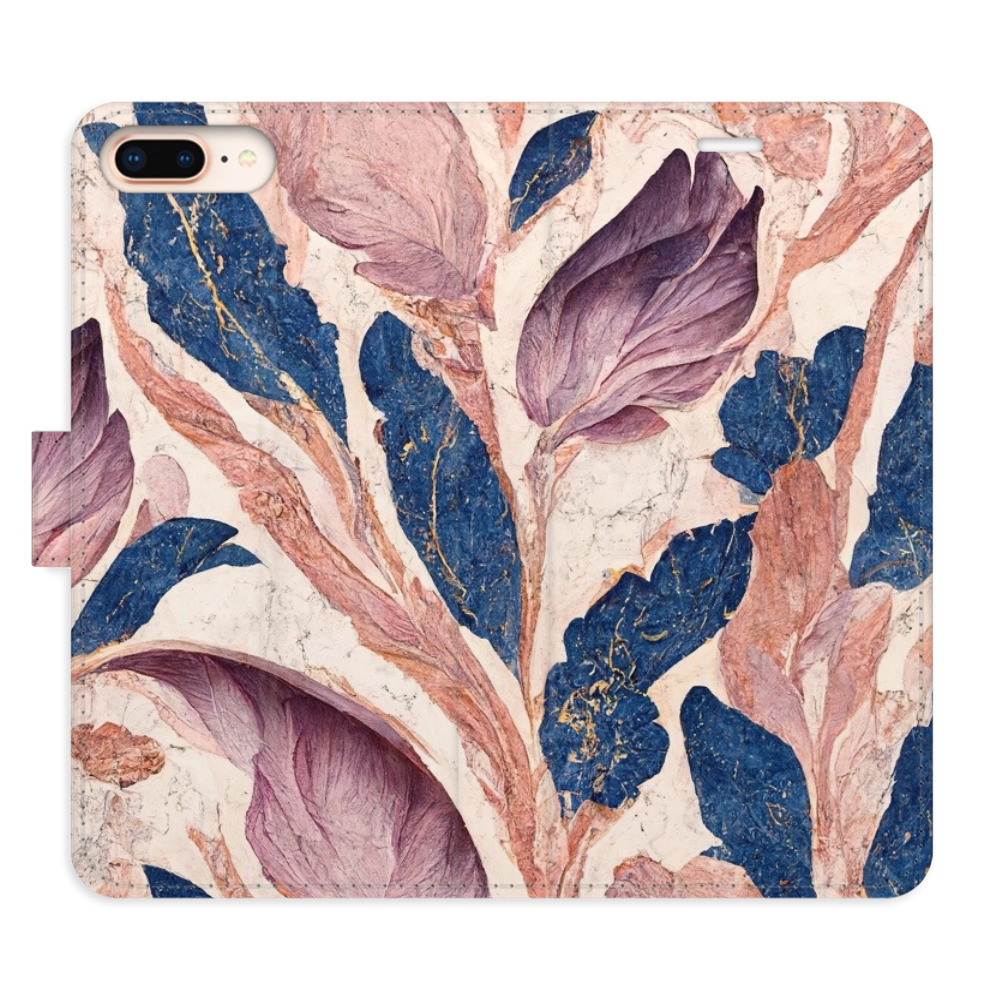 Flipové puzdro iSaprio - Old Leaves 02 - iPhone 7 Plus