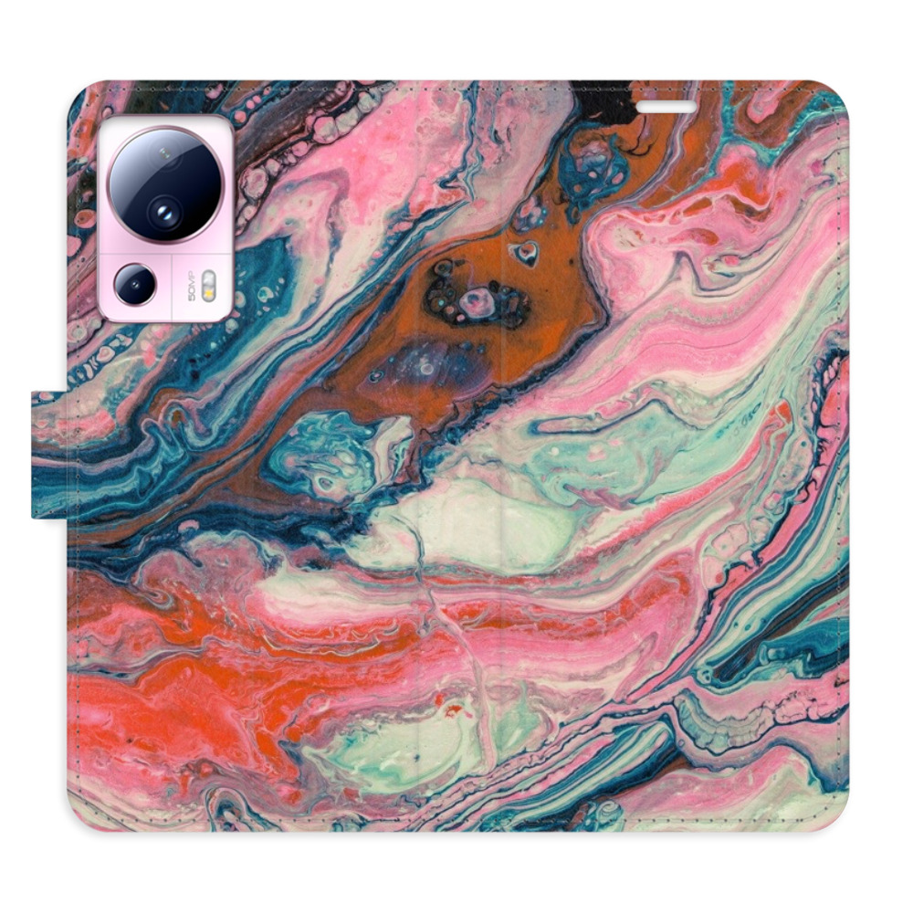 Flipové puzdro iSaprio - Retro Paint - Xiaomi 13 Lite