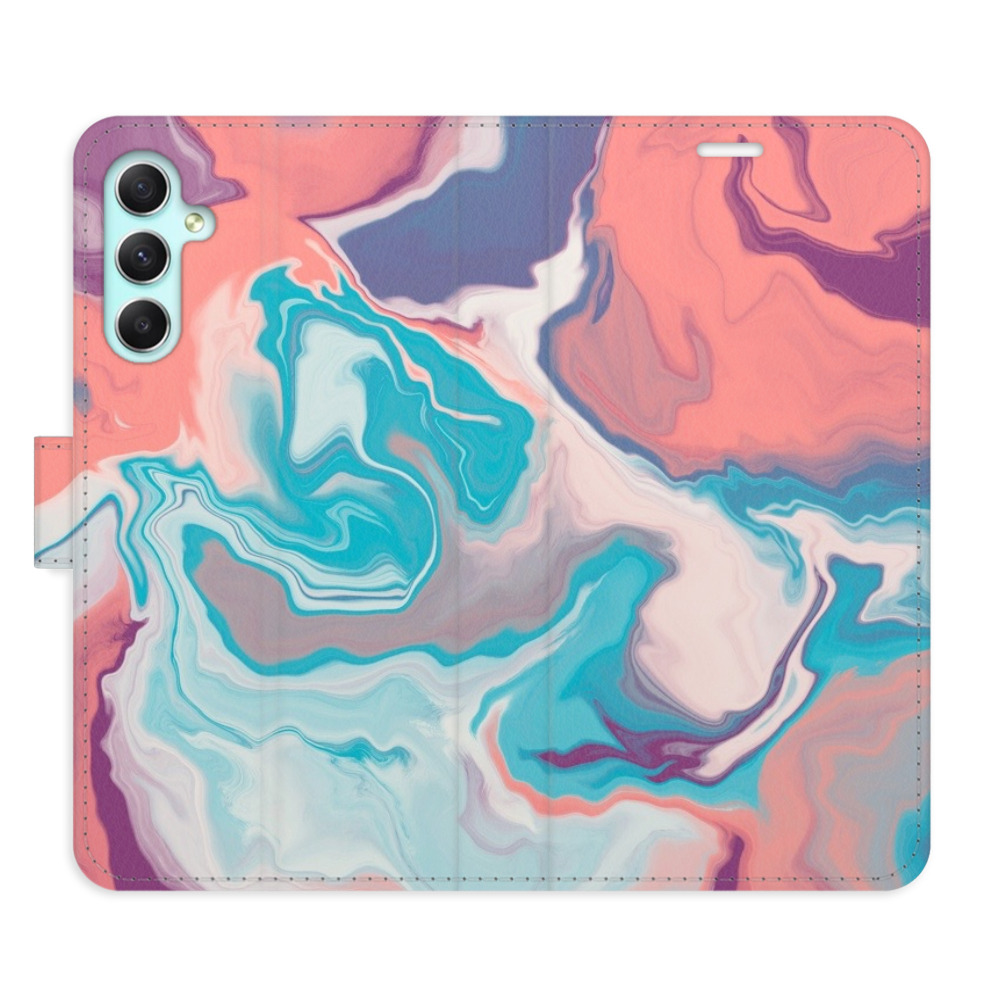 Flipové puzdro iSaprio - Abstract Paint 06 - Samsung Galaxy A34 5G