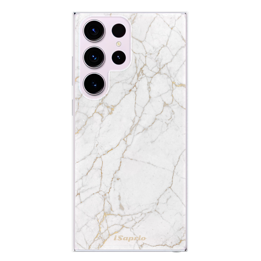 Odolné silikónové puzdro iSaprio - GoldMarble 13 - Samsung Galaxy S23 Ultra