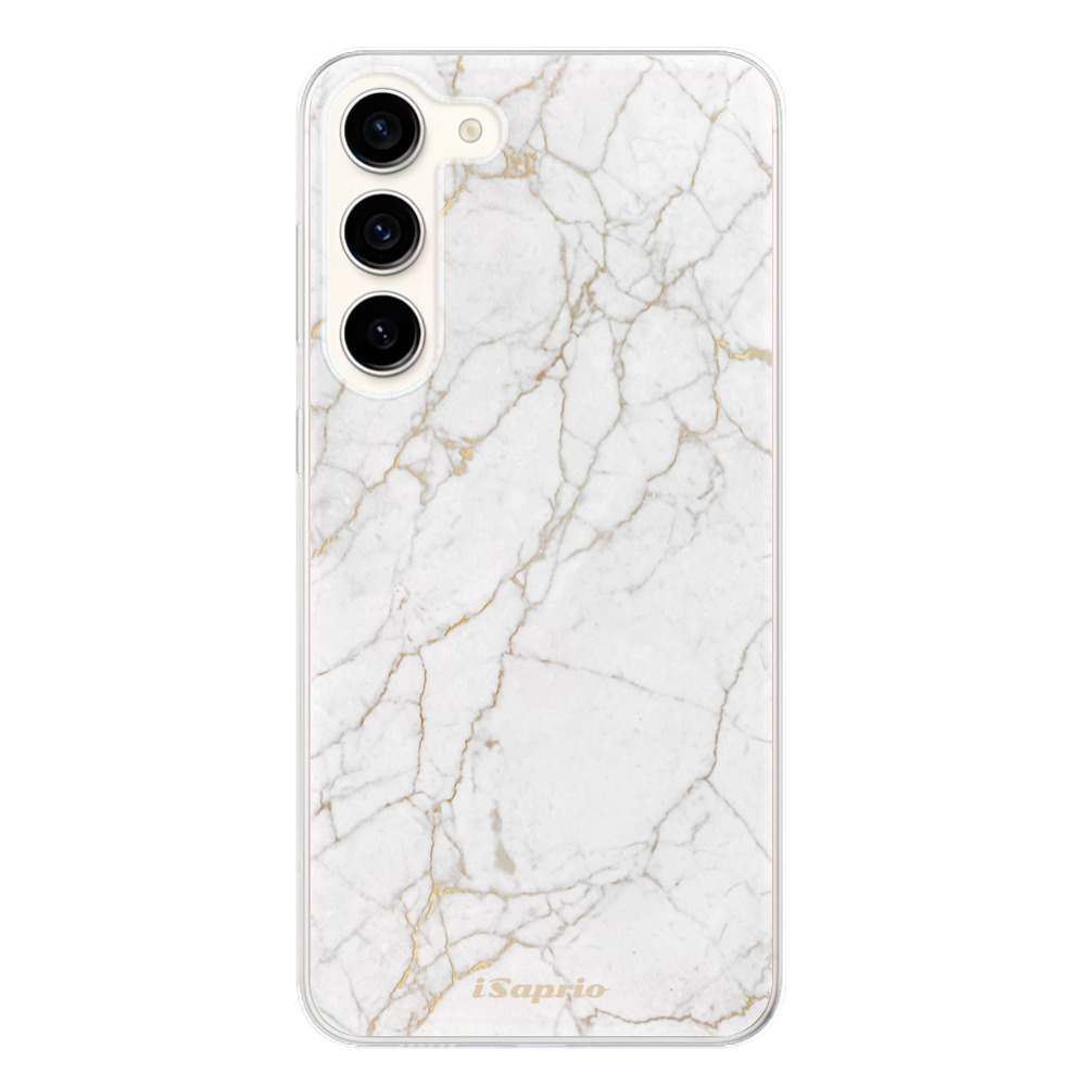 Odolné silikónové puzdro iSaprio - GoldMarble 13 - Samsung Galaxy S23+ 5G