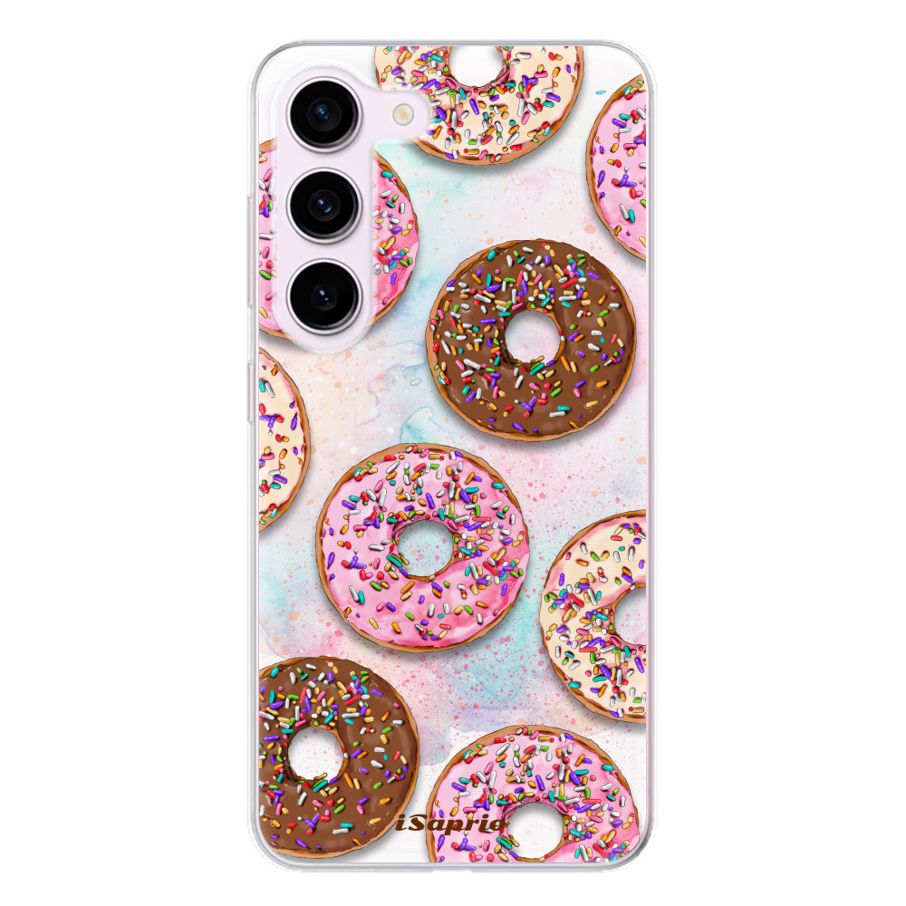 Odolné silikónové puzdro iSaprio - Donuts 11 - Samsung Galaxy S23 5G