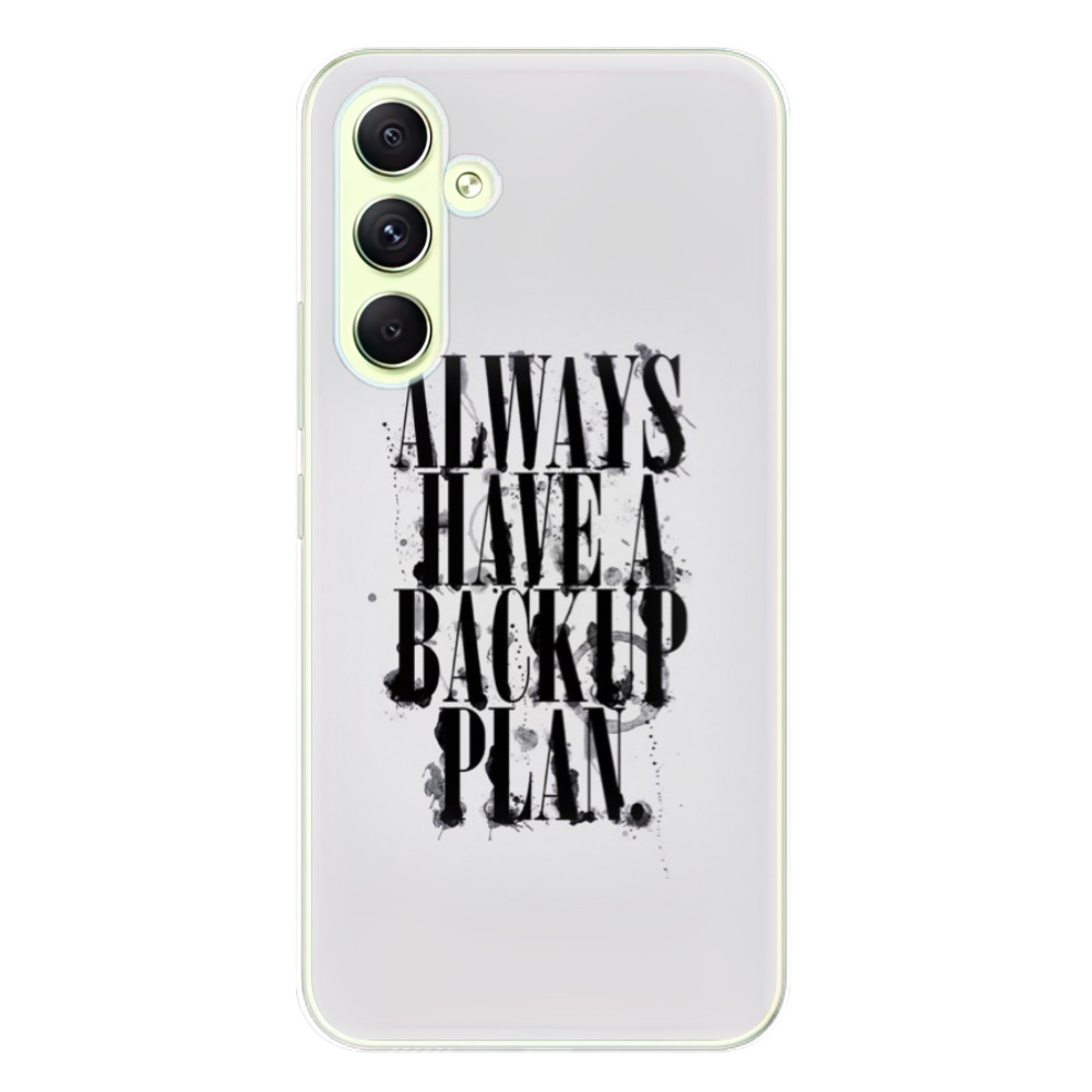 Odolné silikónové puzdro iSaprio - Backup Plan - Samsung Galaxy A54 5G