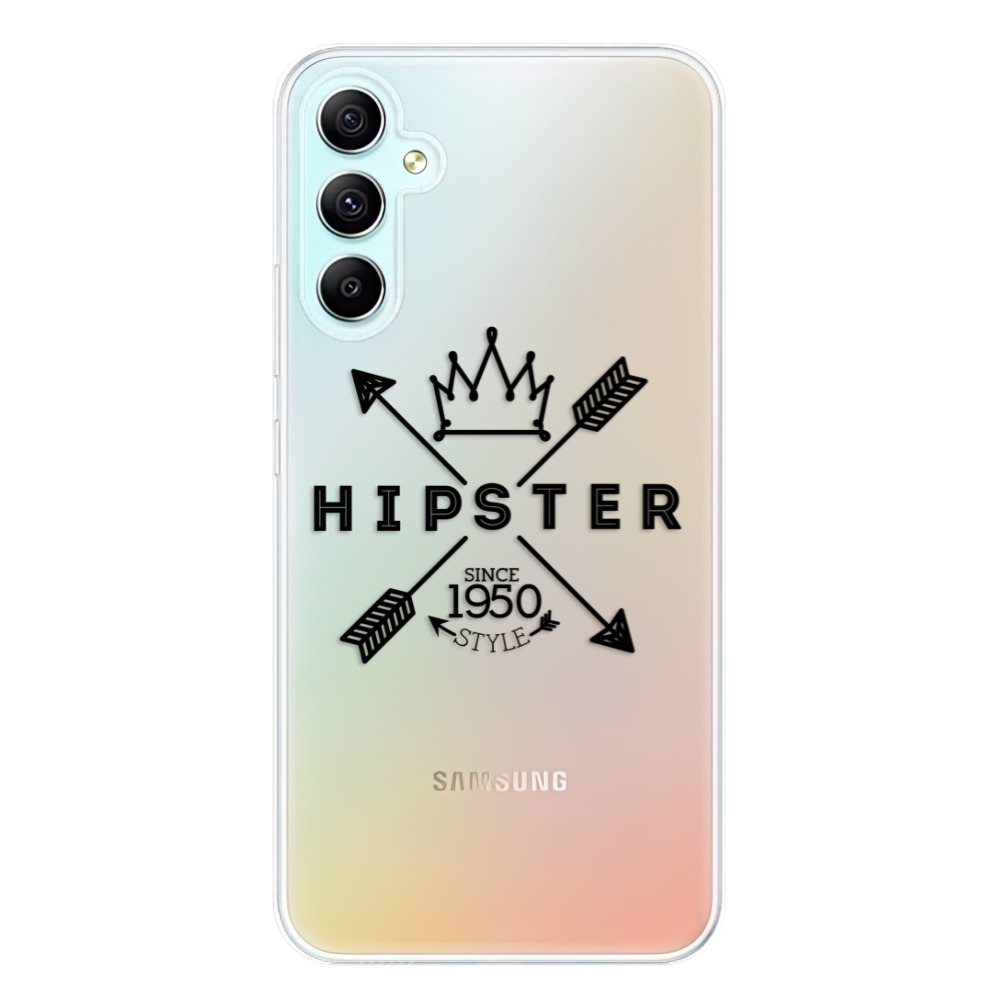 Odolné silikónové puzdro iSaprio - Hipster Style 02 - Samsung Galaxy A34 5G