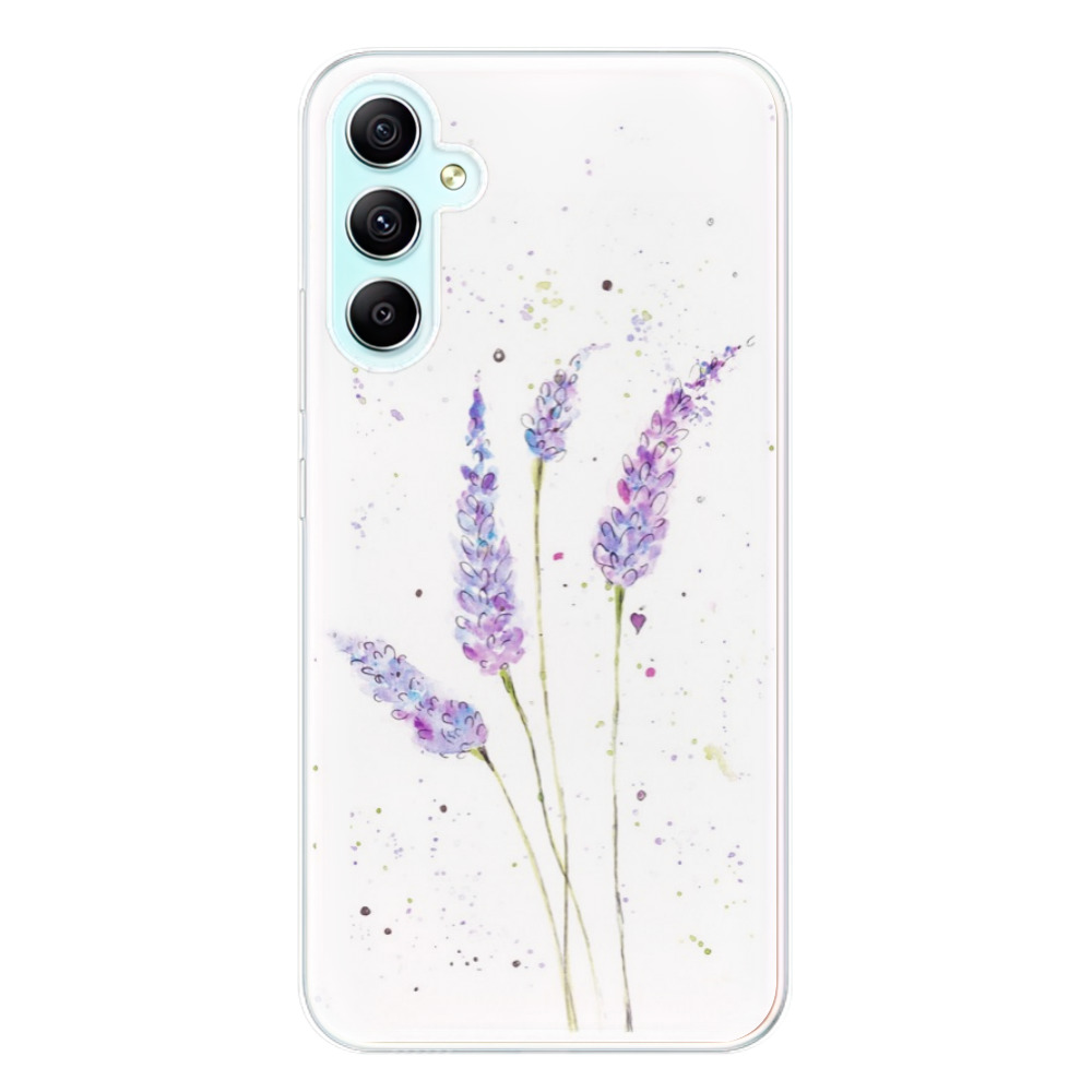 Odolné silikónové puzdro iSaprio - Lavender - Samsung Galaxy A34 5G