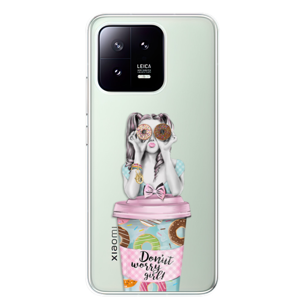 Odolné silikónové puzdro iSaprio - Donut Worry - Xiaomi 13