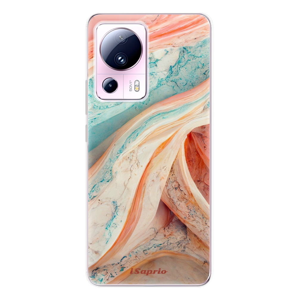 Odolné silikónové puzdro iSaprio - Orange and Blue - Xiaomi 13 Lite