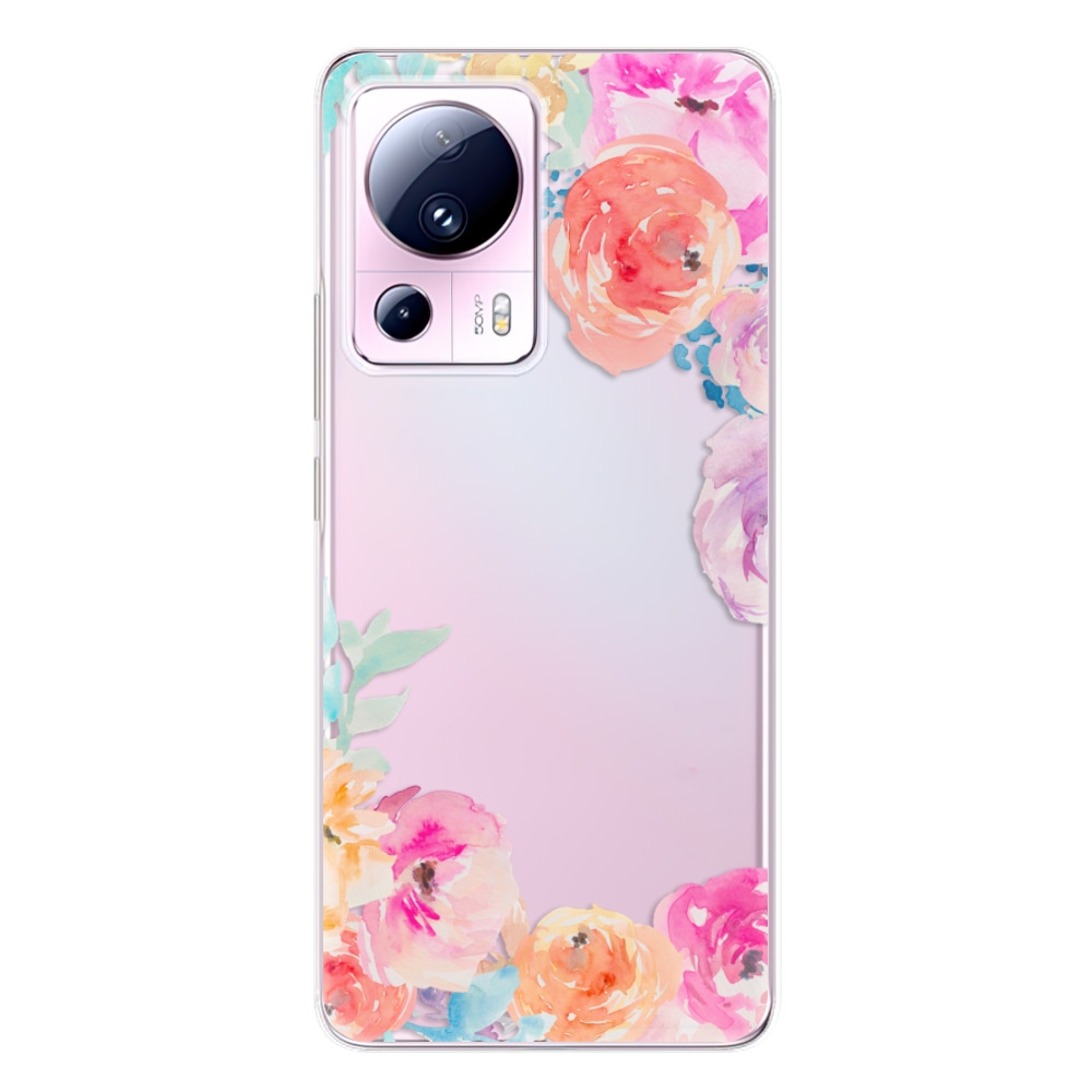 Odolné silikónové puzdro iSaprio - Flower Brush - Xiaomi 13 Lite