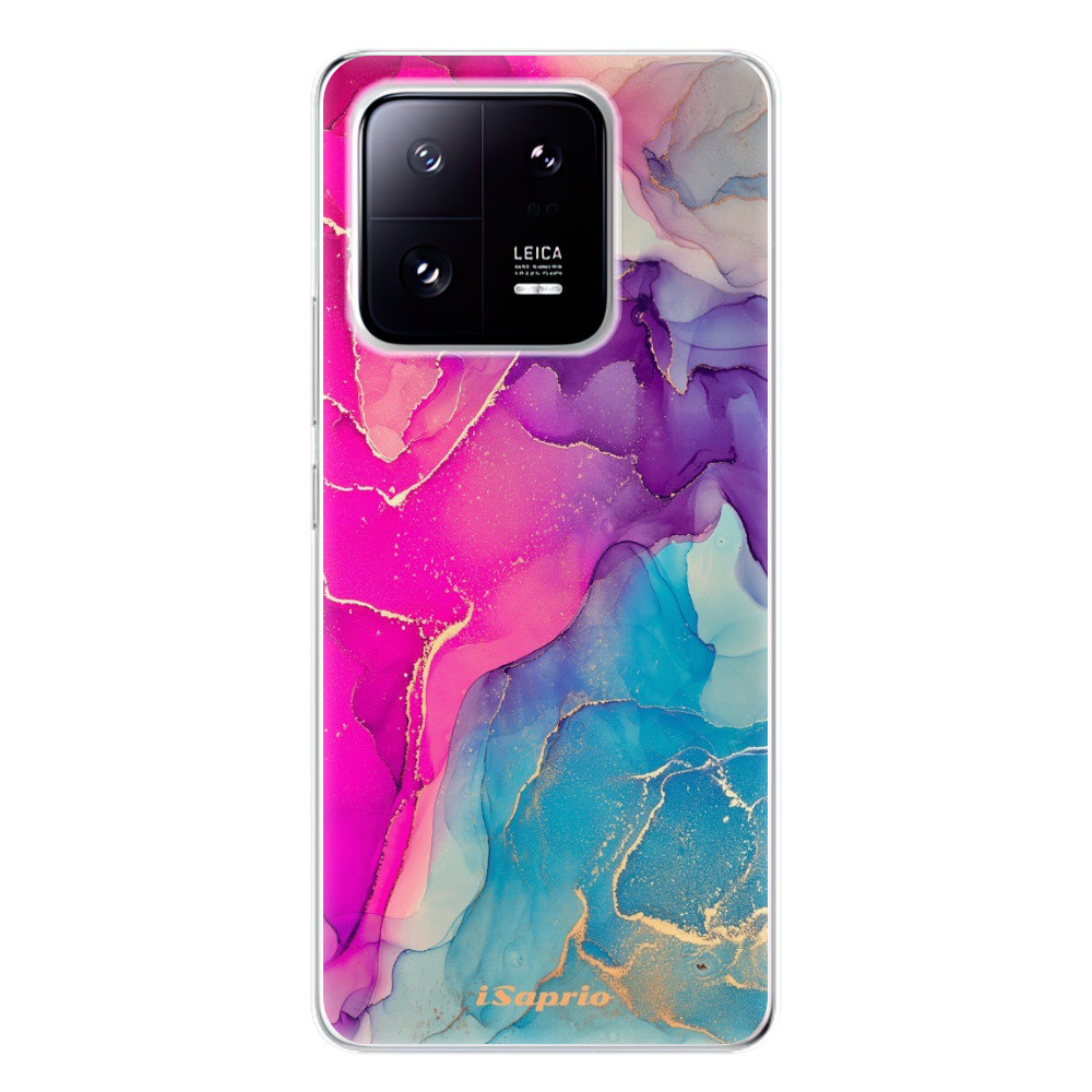 Odolné silikónové puzdro iSaprio - Purple Ink - Xiaomi 13 Pro