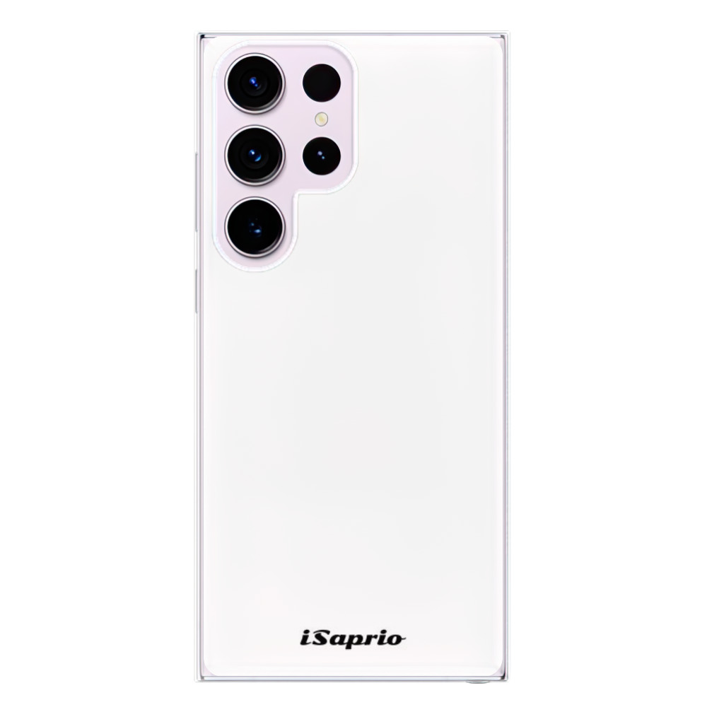 Odolné silikónové puzdro iSaprio - 4Pure - bílý - Samsung Galaxy S23 Ultra