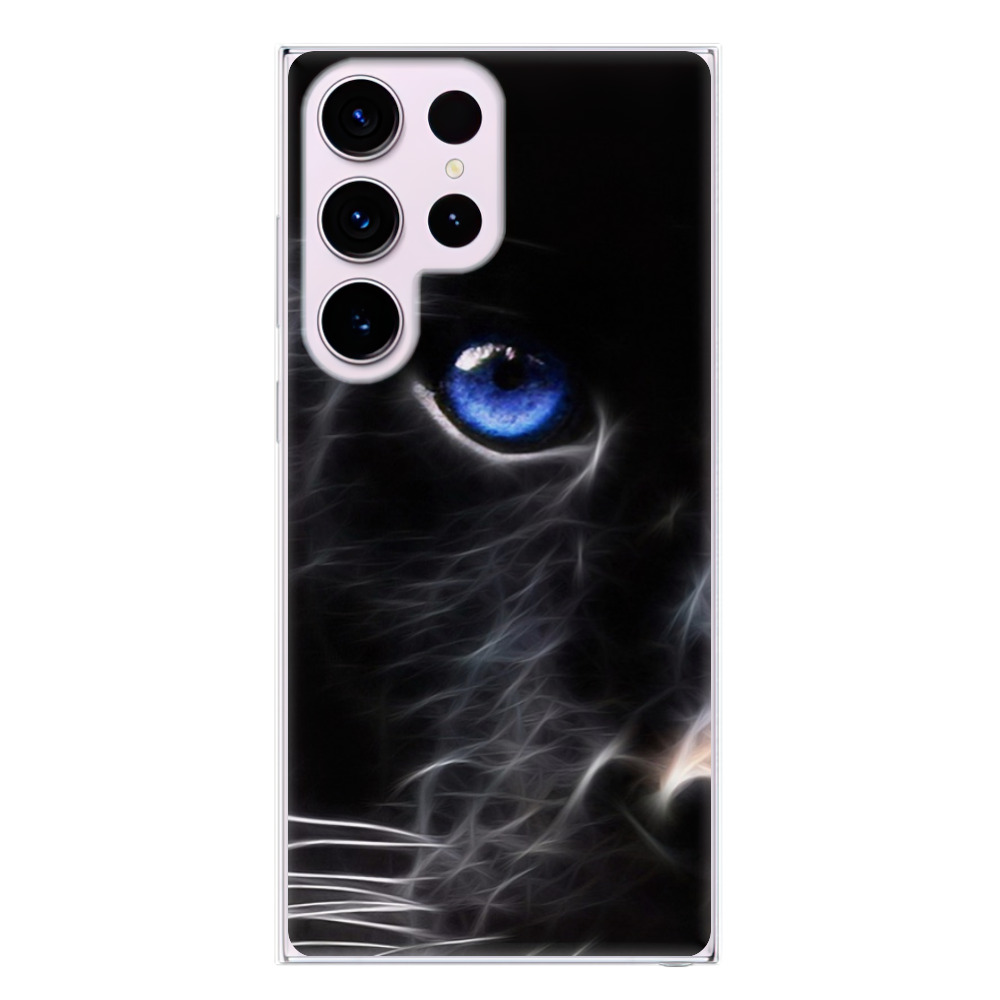 Odolné silikónové puzdro iSaprio - Black Puma - Samsung Galaxy S23 Ultra