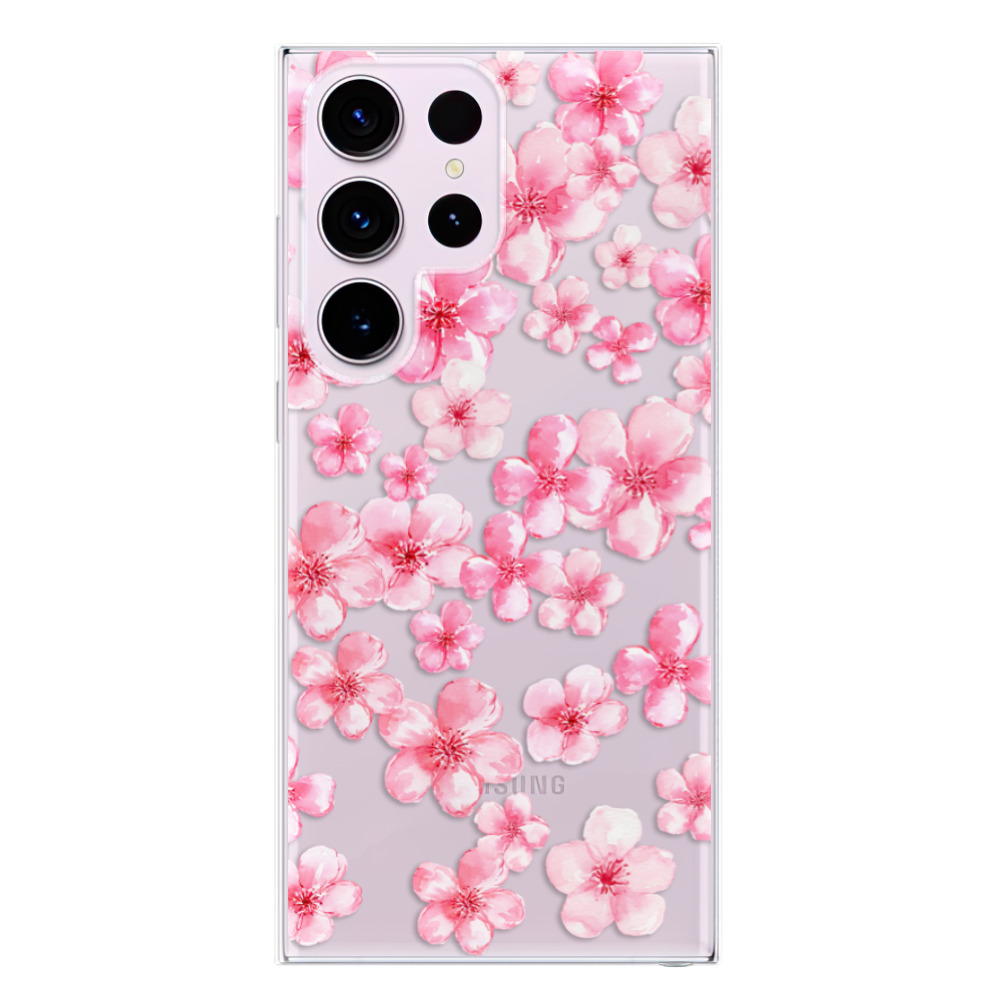 Odolné silikónové puzdro iSaprio - Flower Pattern 05 - Samsung Galaxy S23 Ultra