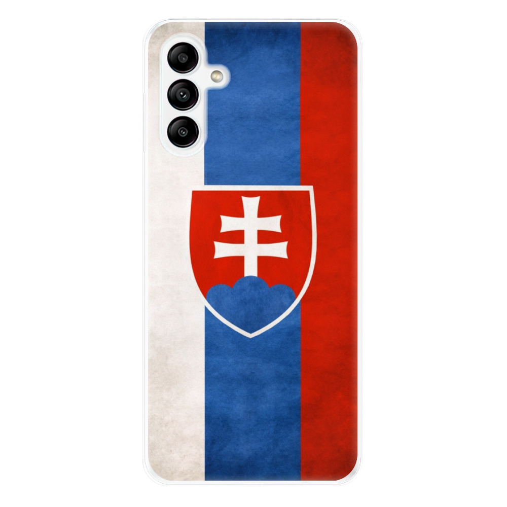 Odolné silikónové puzdro iSaprio - Slovakia Flag - Samsung Galaxy A04s