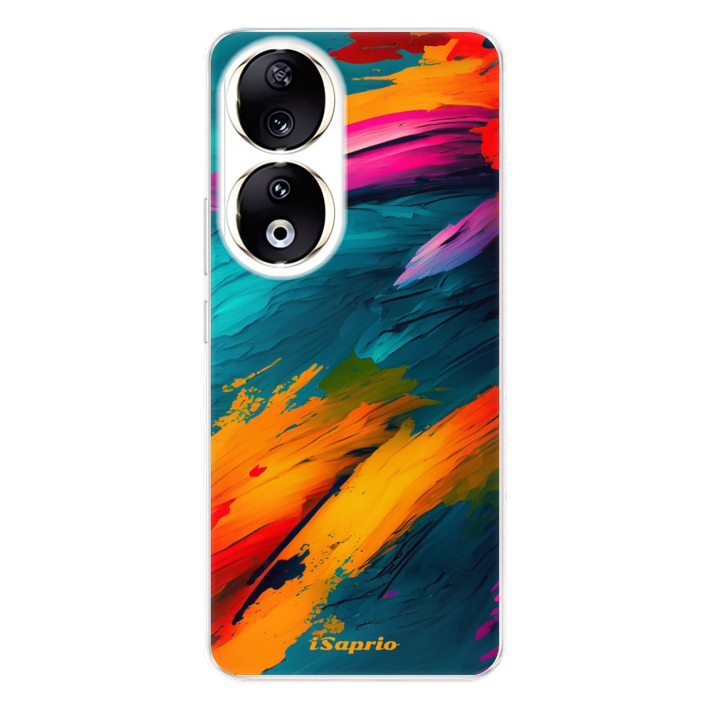Odolné silikónové puzdro iSaprio - Blue Paint - Honor 90 5G