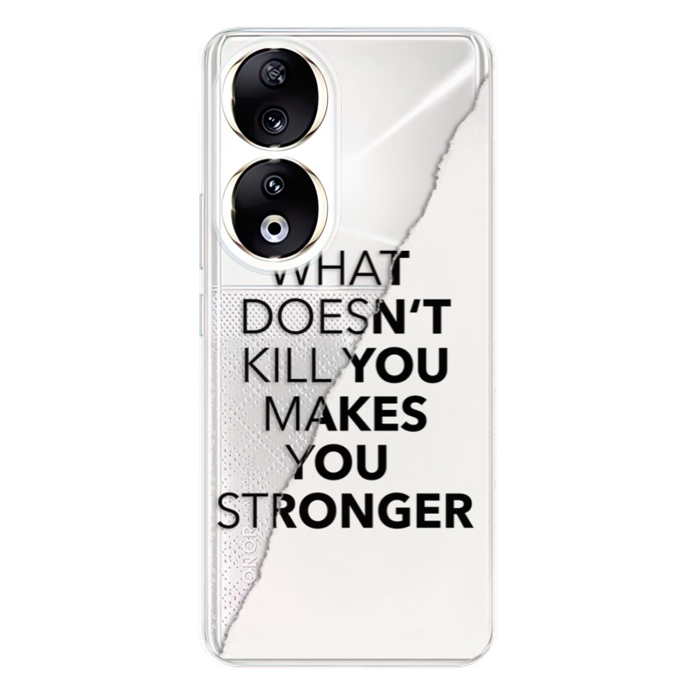 Odolné silikónové puzdro iSaprio - Makes You Stronger - Honor 90 5G