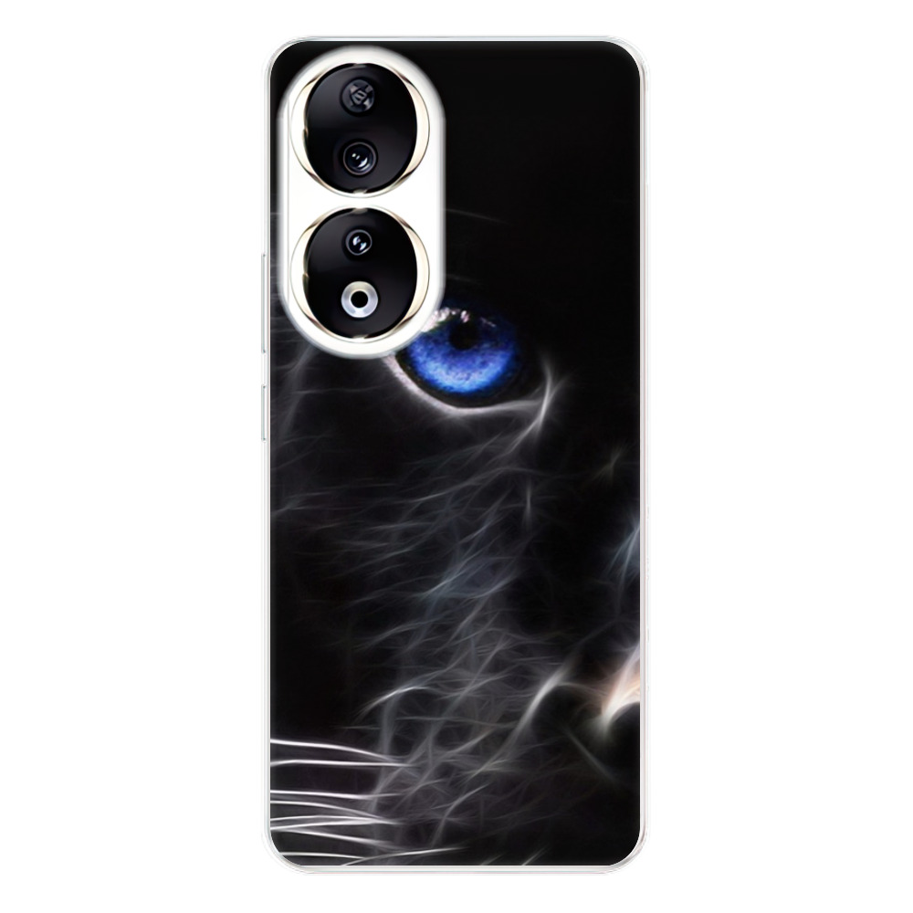 Odolné silikónové puzdro iSaprio - Black Puma - Honor 90 5G