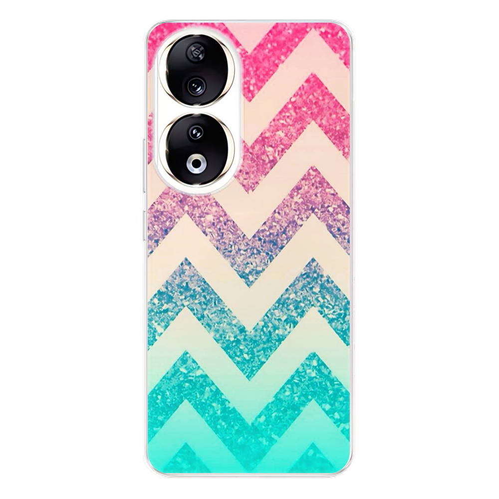 Odolné silikónové puzdro iSaprio - Zig-Zag - Honor 90 5G