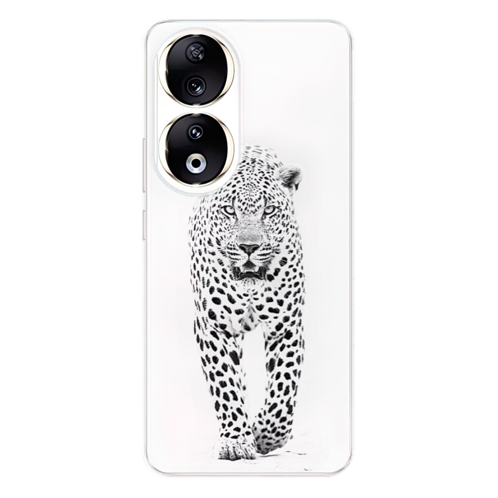 Odolné silikónové puzdro iSaprio - White Jaguar - Honor 90 5G