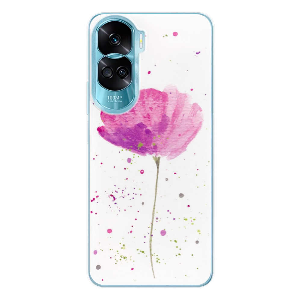 Odolné silikónové puzdro iSaprio - Poppies - Honor 90 Lite 5G