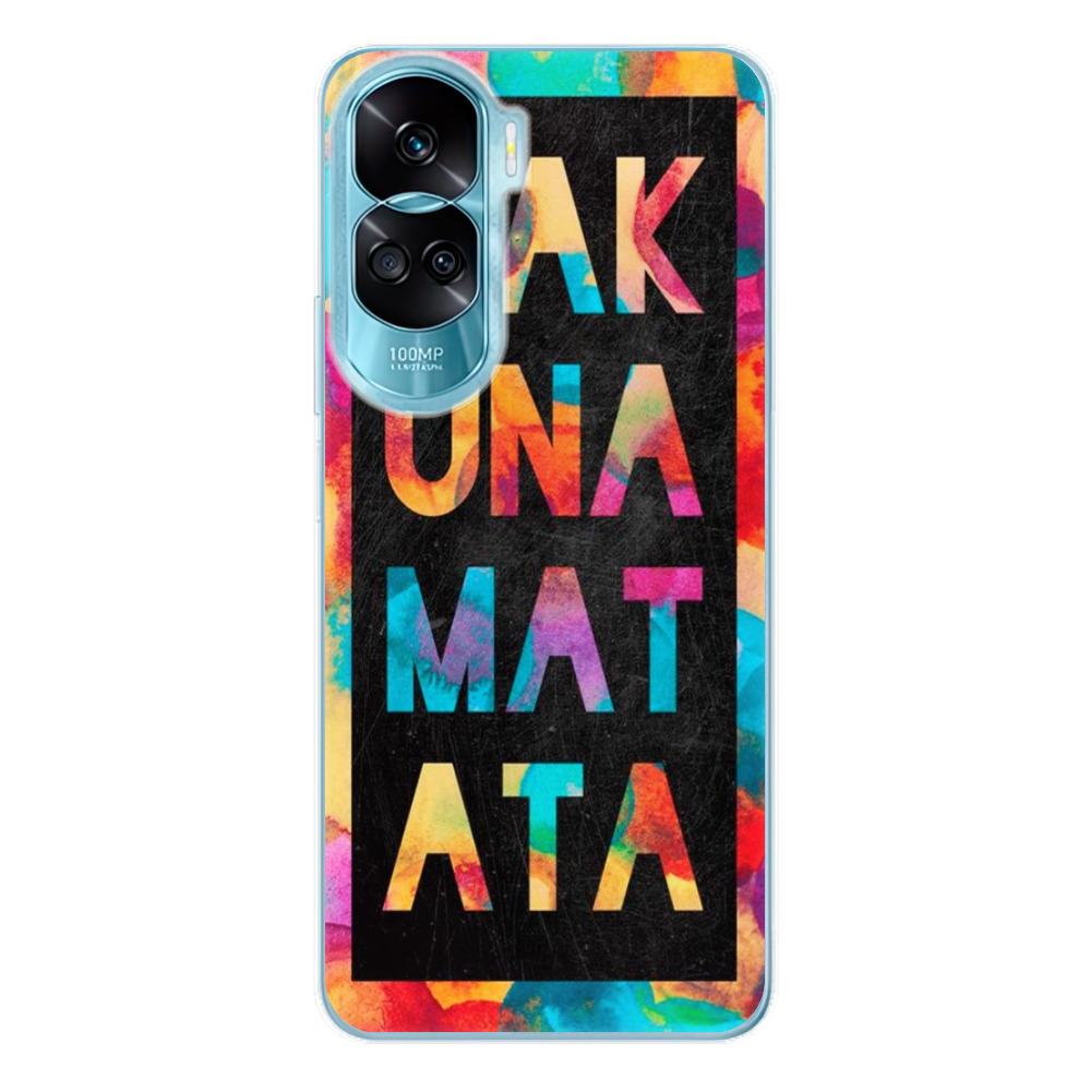 Odolné silikónové puzdro iSaprio - Hakuna Matata 01 - Honor 90 Lite 5G