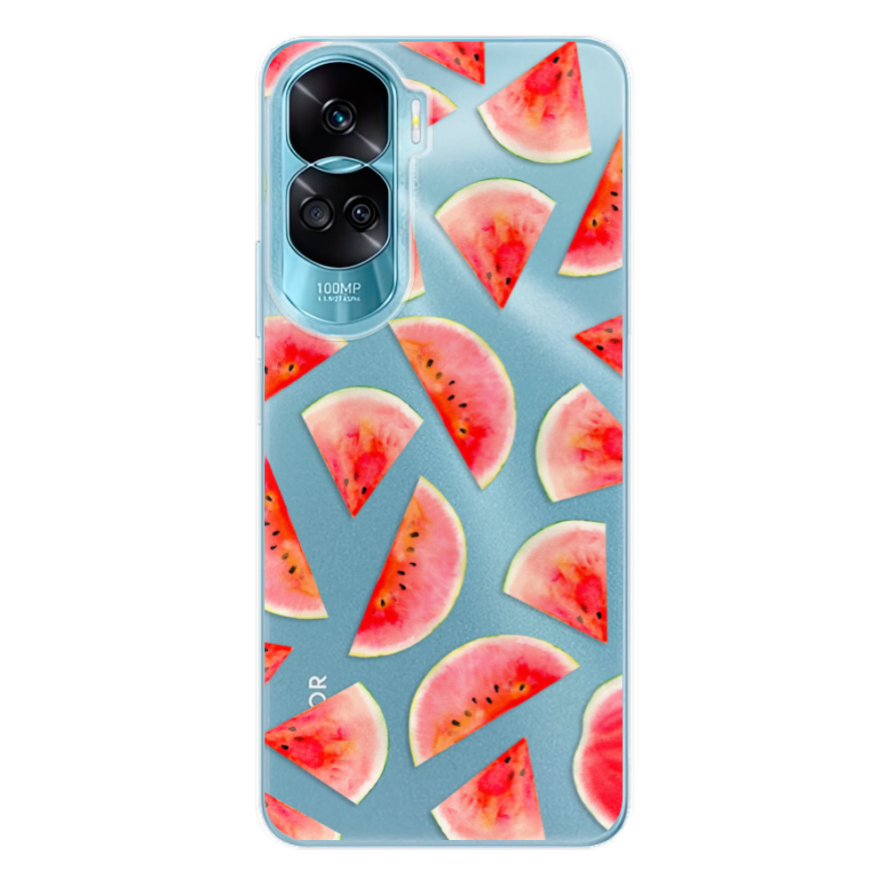 Odolné silikónové puzdro iSaprio - Melon Pattern 02 - Honor 90 Lite 5G