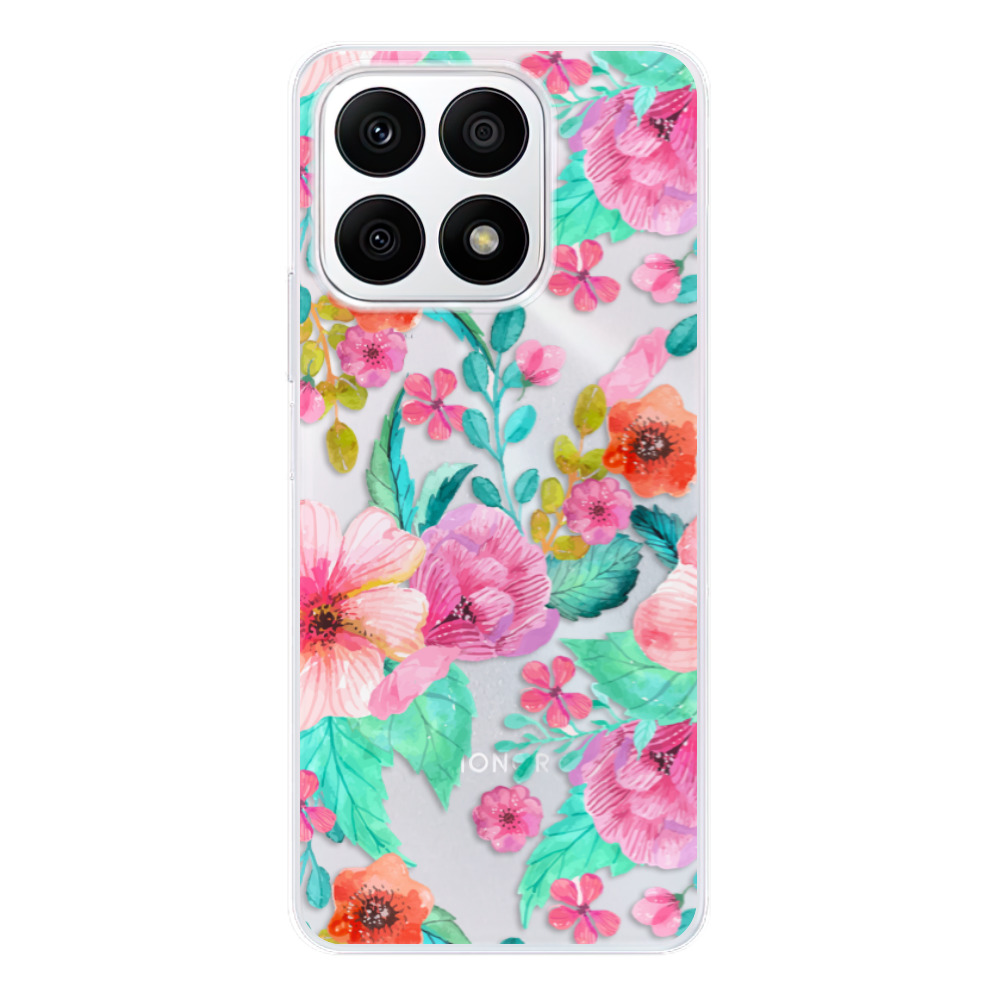 Odolné silikónové puzdro iSaprio - Flower Pattern 01 - Honor X8a
