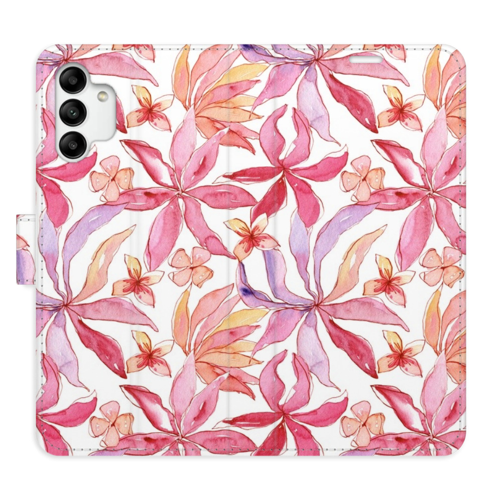 Flipové puzdro iSaprio - Flower Pattern 10 - Samsung Galaxy A04s