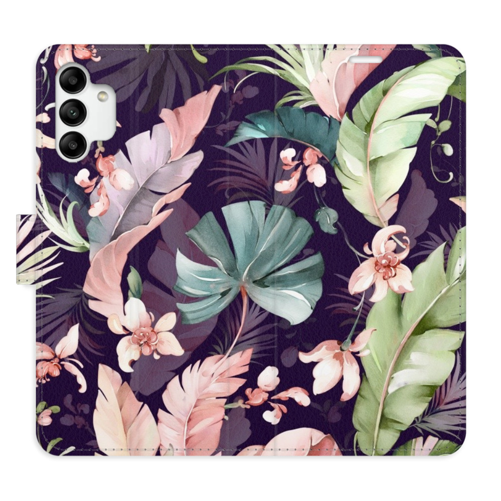 Flipové puzdro iSaprio - Flower Pattern 08 - Samsung Galaxy A04s