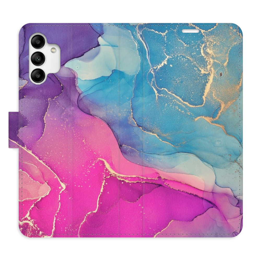 Flipové puzdro iSaprio - Colour Marble 02 - Samsung Galaxy A04s