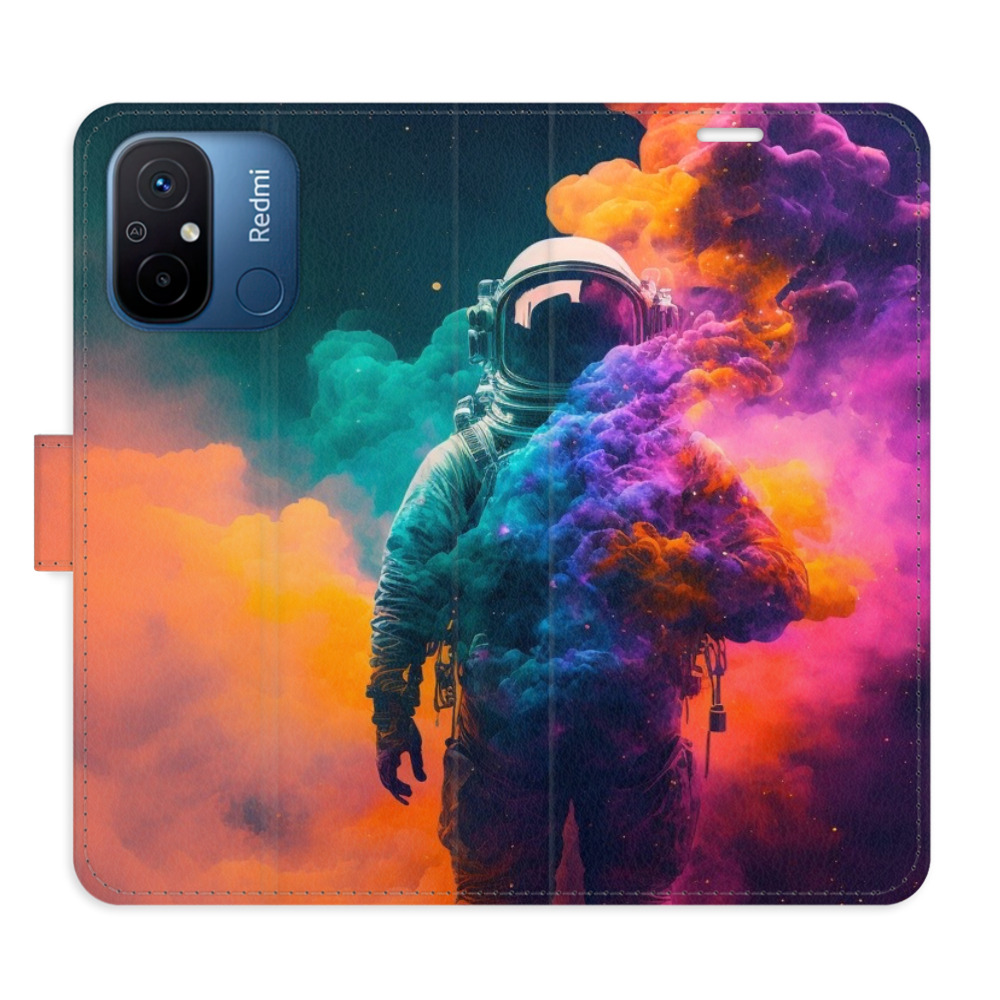 Flipové puzdro iSaprio - Astronaut in Colours 02 - Xiaomi Redmi 12C