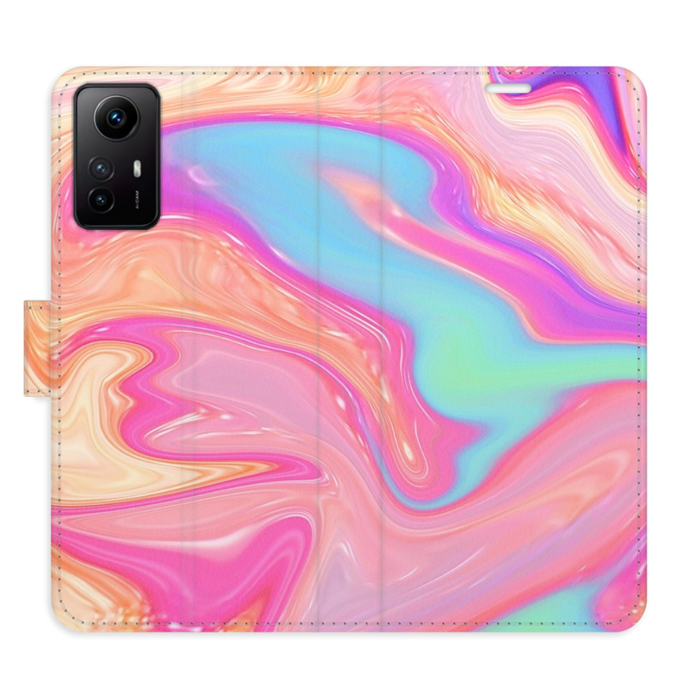 Flipové puzdro iSaprio - Abstract Paint 07 - Xiaomi Redmi Note 12S