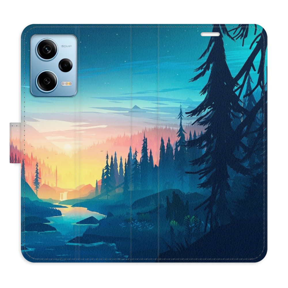 Flipové puzdro iSaprio - Magical Landscape - Xiaomi Redmi Note 12 Pro 5G / Poco X5 Pro 5G