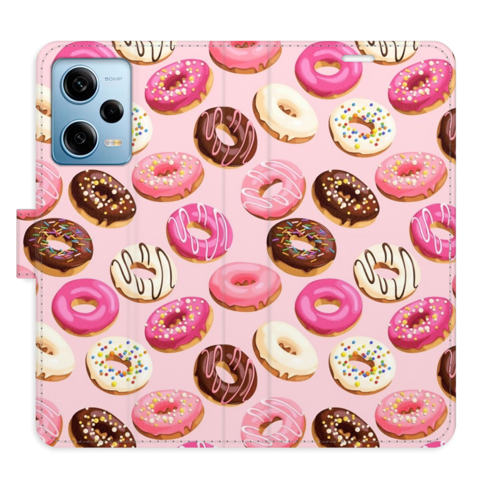 Flipové puzdro iSaprio - Donuts Pattern 03 - Xiaomi Redmi Note 12 Pro 5G / Poco X5 Pro 5G