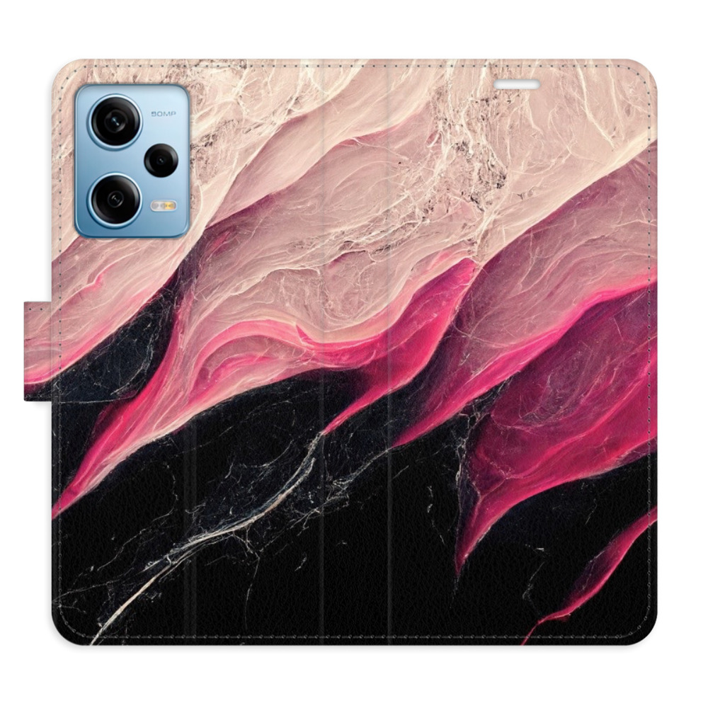 Flipové puzdro iSaprio - BlackPink Marble - Xiaomi Redmi Note 12 Pro 5G / Poco X5 Pro 5G