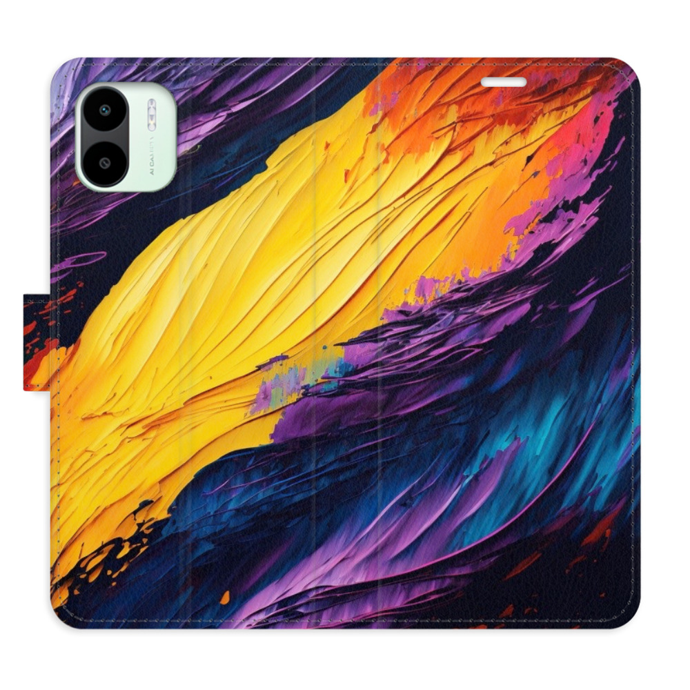 Flipové puzdro iSaprio - Fire Paint - Xiaomi Redmi A1 / A2