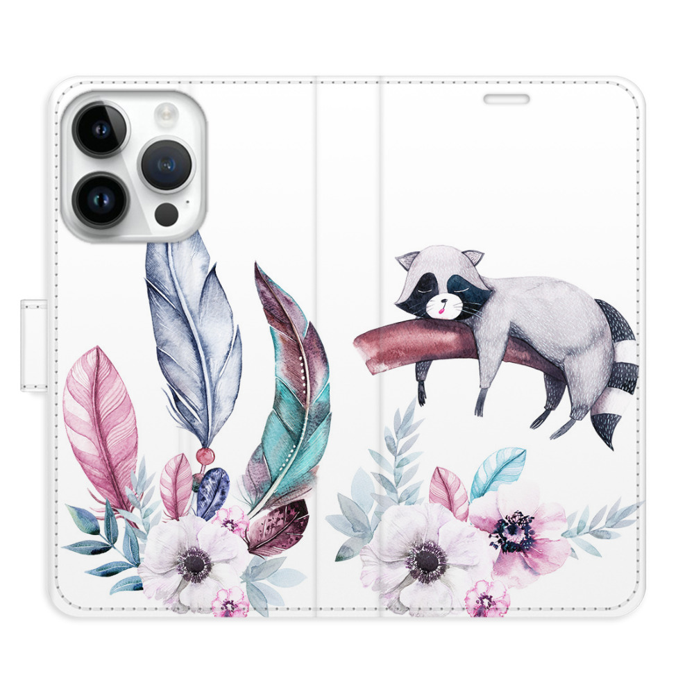 Flipové puzdro iSaprio - Lazy day 02 - iPhone 15 Pro