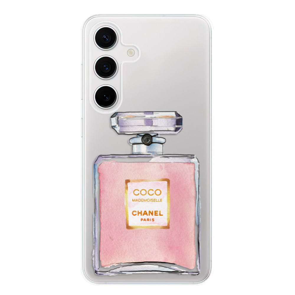 Odolné silikónové puzdro iSaprio - Chanel Rose - Samsung Galaxy S24