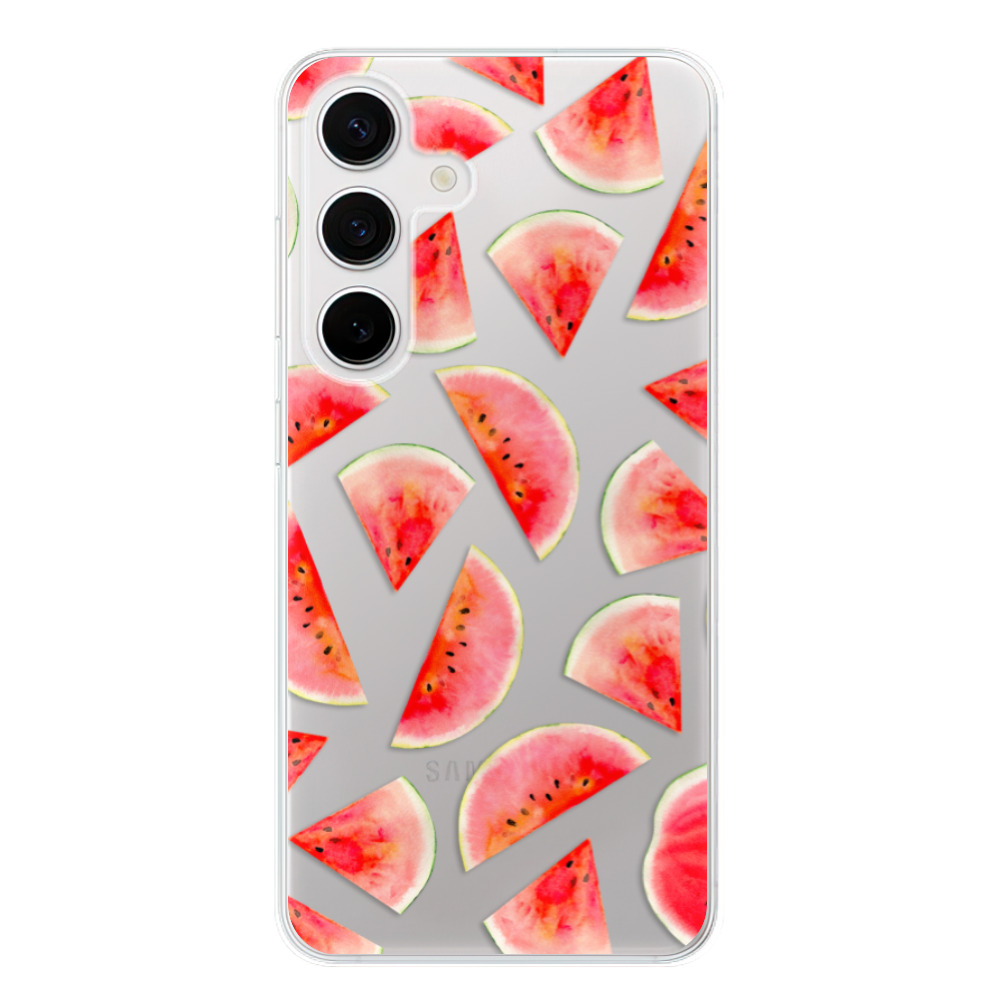 Odolné silikónové puzdro iSaprio - Melon Pattern 02 - Samsung Galaxy S24