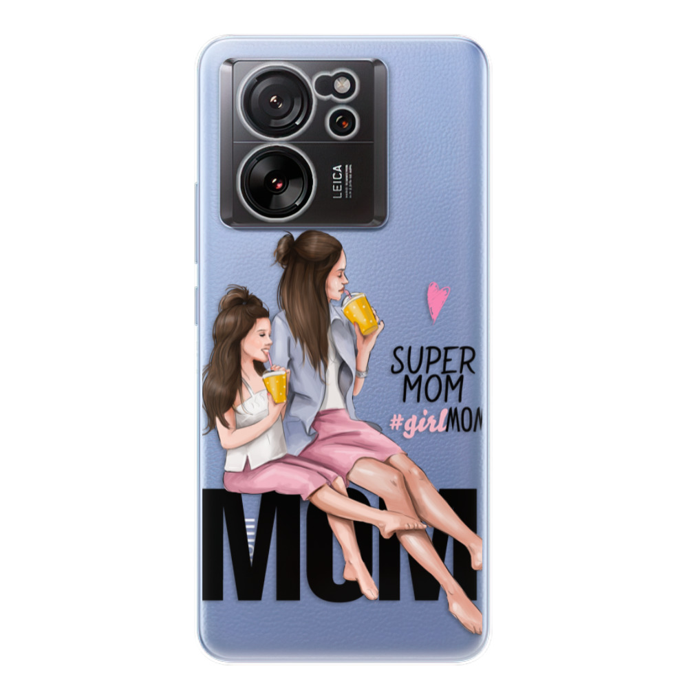 Odolné silikónové puzdro iSaprio - Milk Shake - Brunette - Xiaomi 13T / 13T Pro