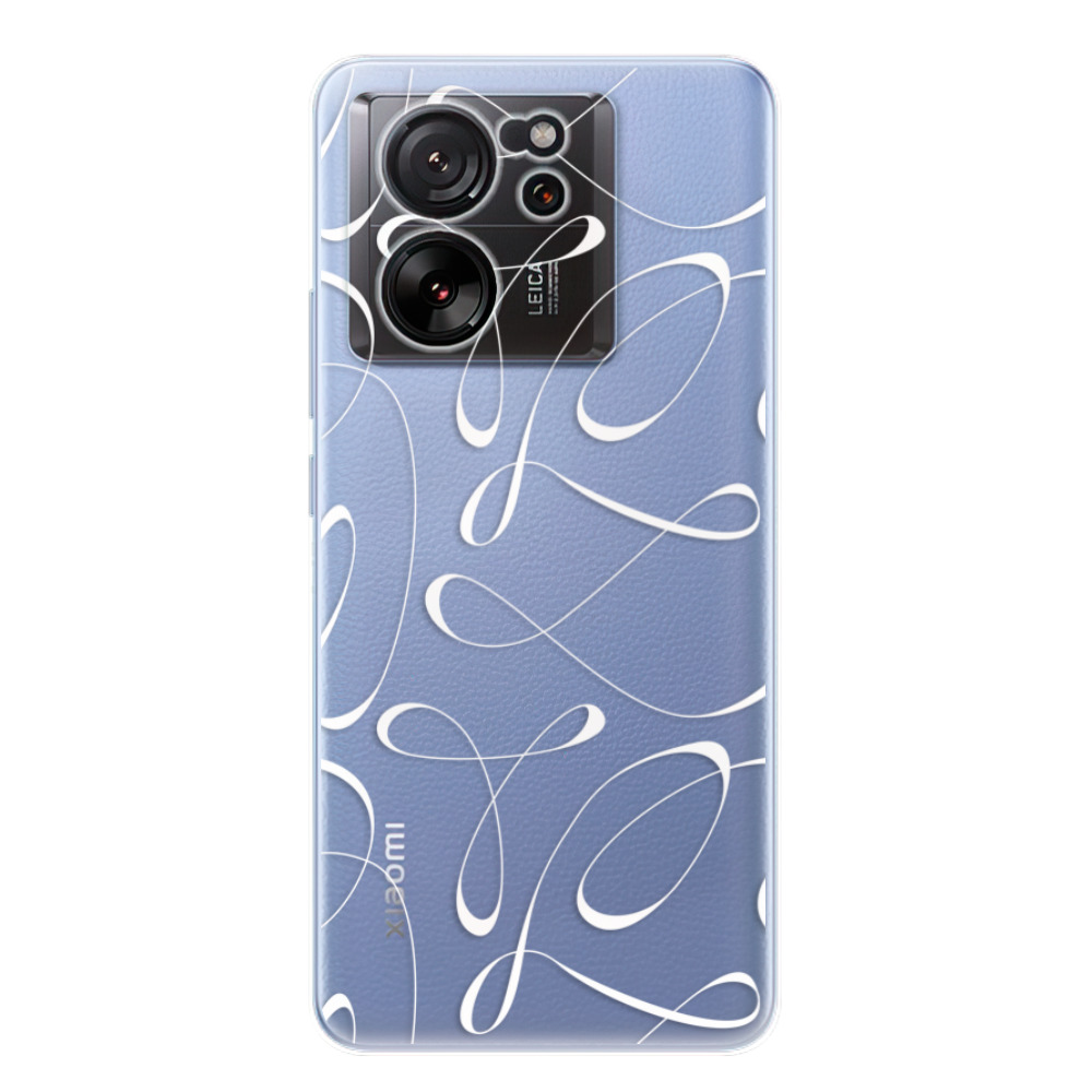 Odolné silikónové puzdro iSaprio - Fancy - white - Xiaomi 13T / 13T Pro